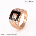 12301-Xuping 18K oro moda hombre anillo para el diseño único